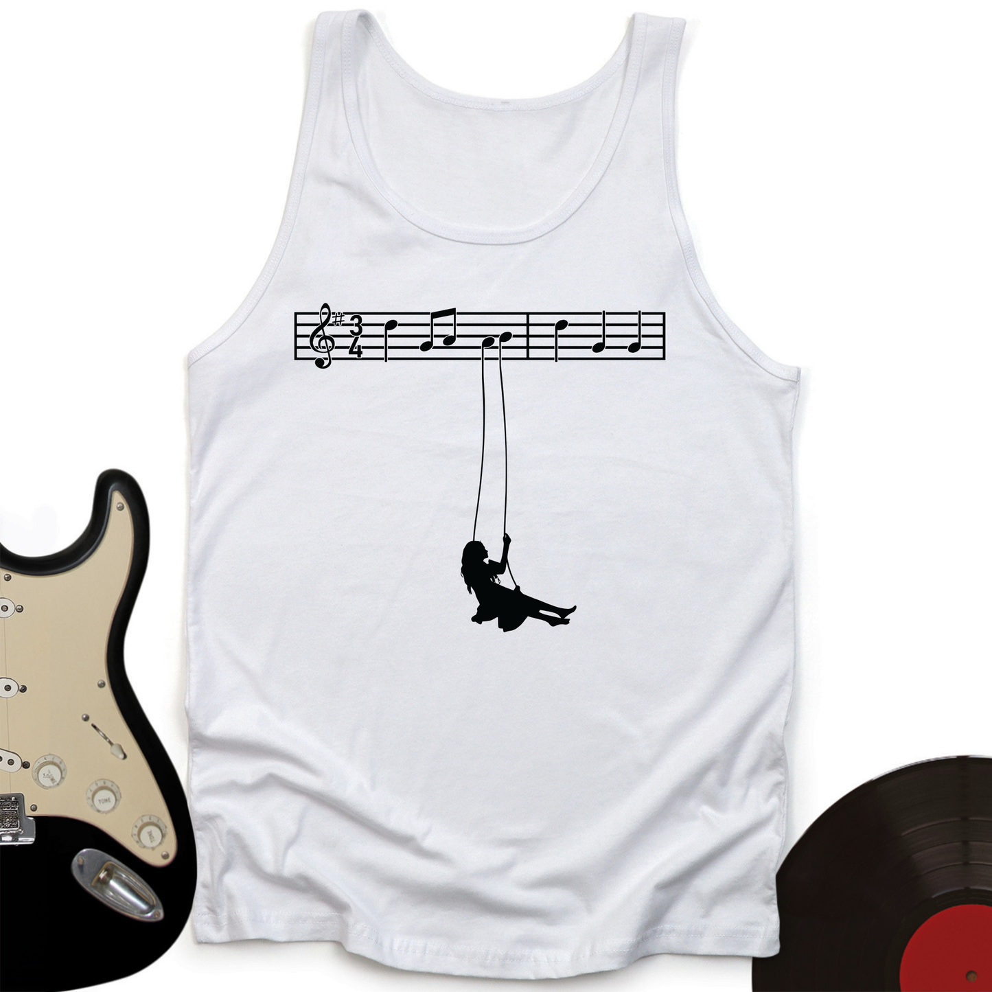 Swing With Music Tank Top