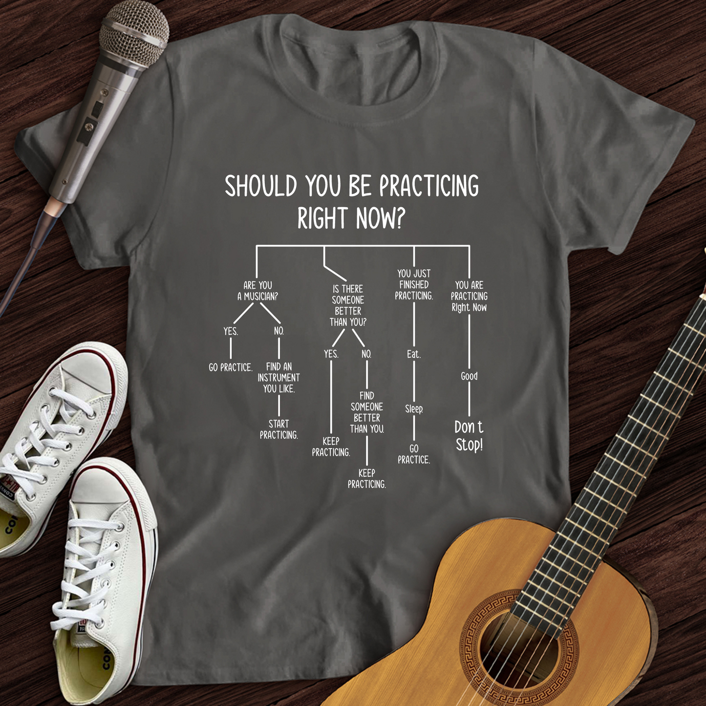 Practicing Right Now T-Shirt