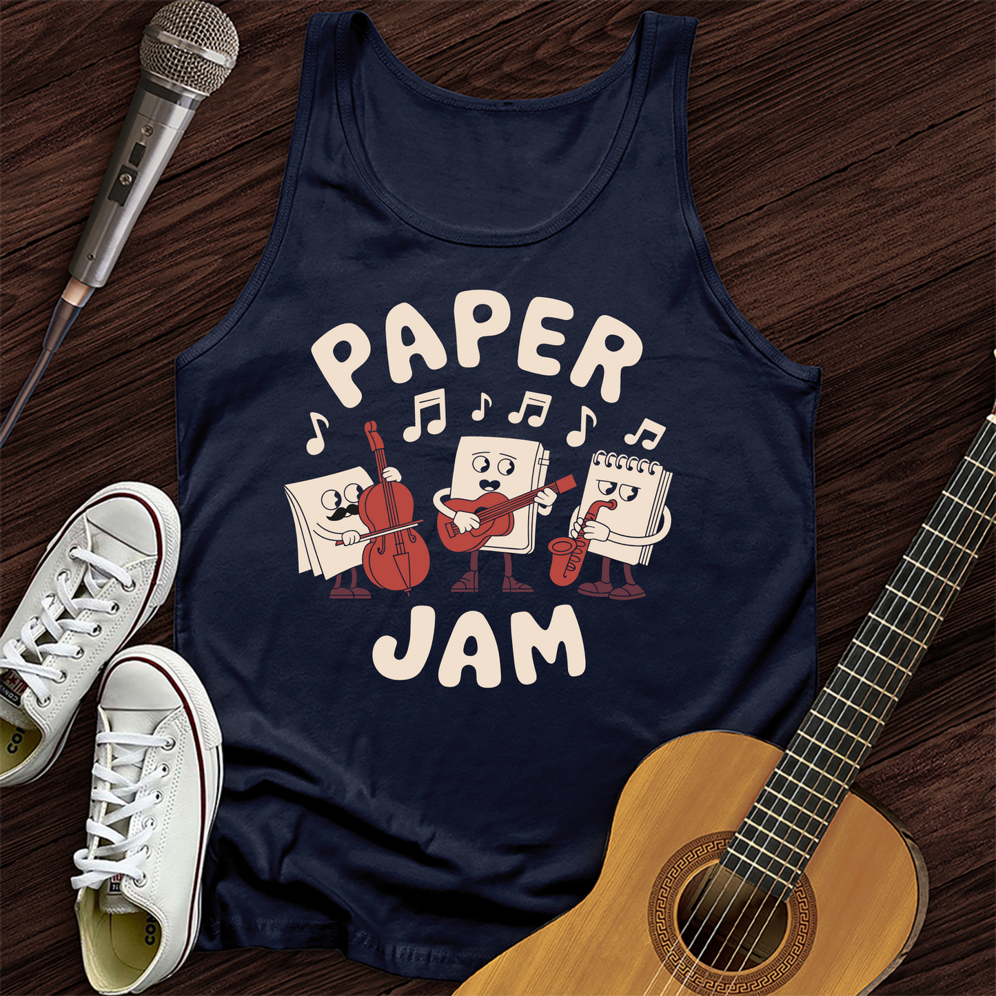 Paper Jam Tank Top