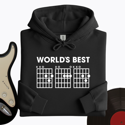 World's Best Dad Guitar Hoodie