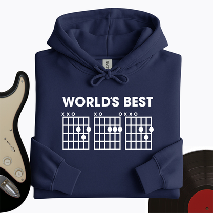 World's Best Dad Guitar Hoodie