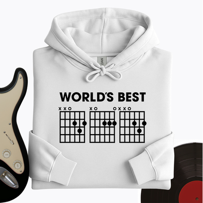 World's Best Dad Guitar Hoodie