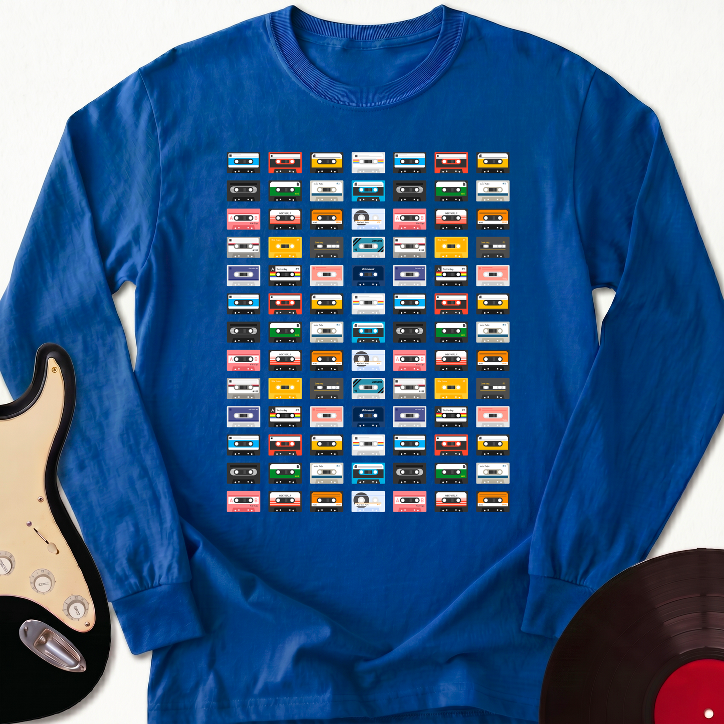 Rainbow Cassette Long Sleeve