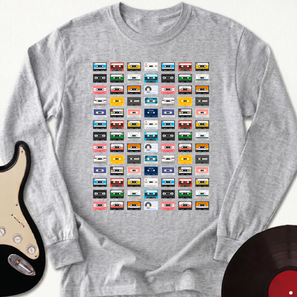 Rainbow Cassette Long Sleeve