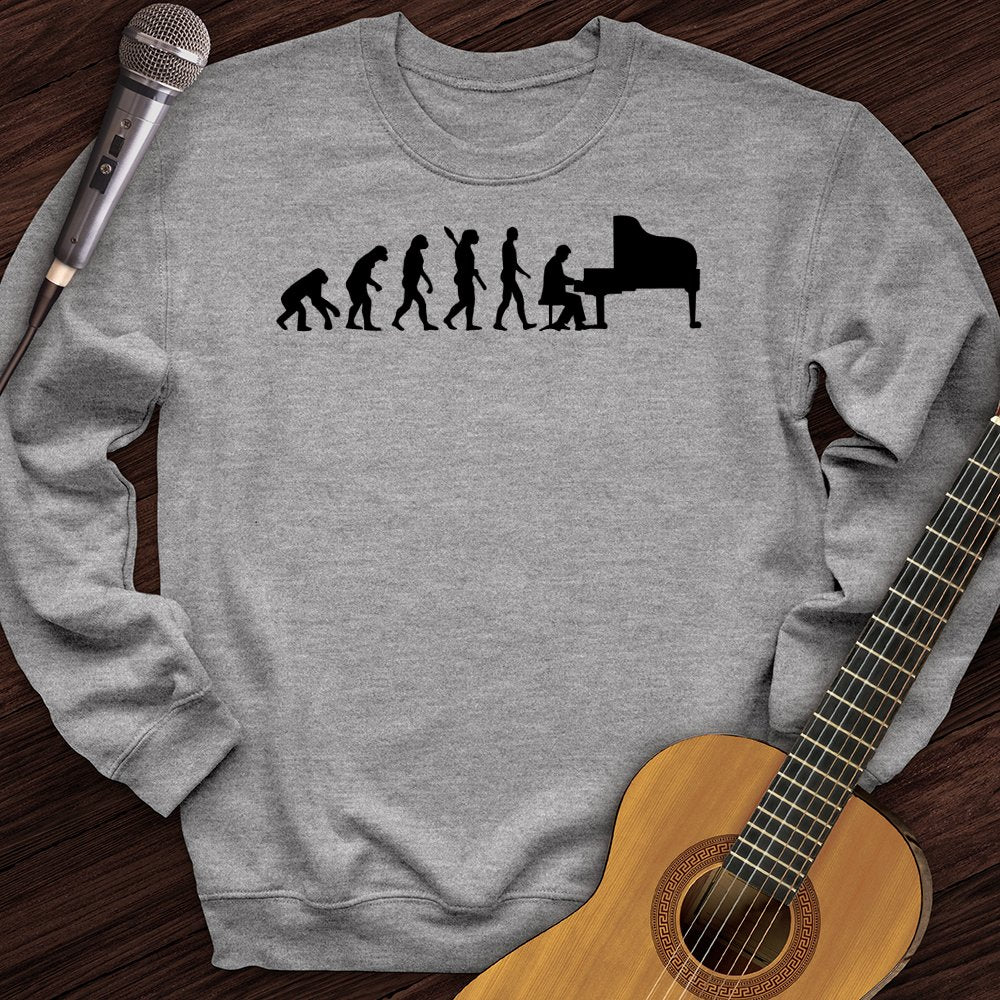 Evolution Of Pianist Crewneck