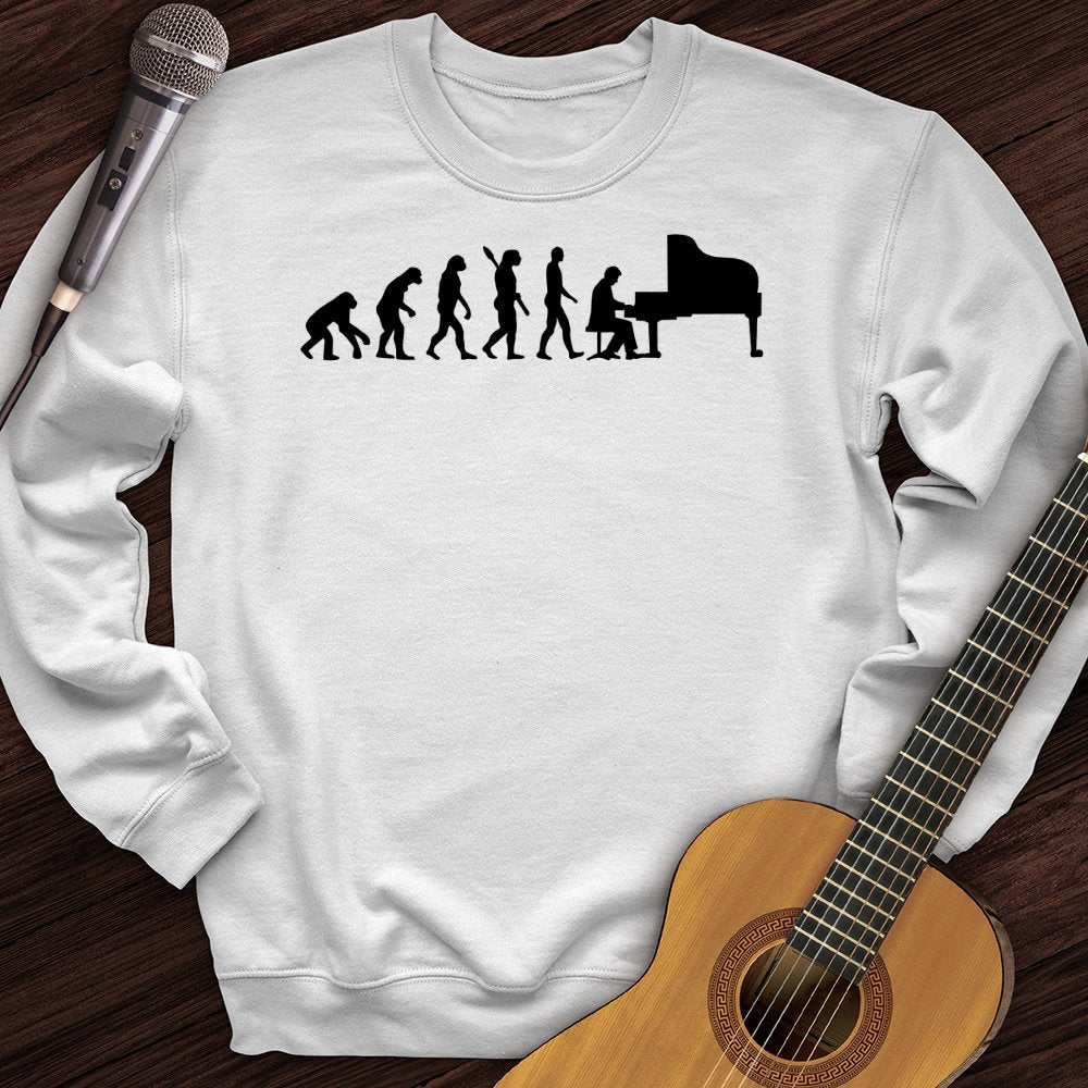 Evolution Of Pianist Crewneck