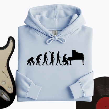 Evolution Of Pianist Hoodie