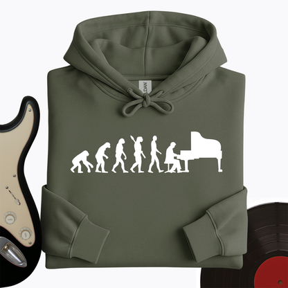 Evolution Of Pianist Hoodie
