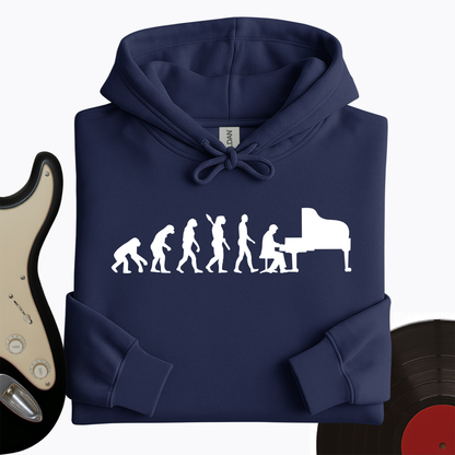 Evolution Of Pianist Hoodie