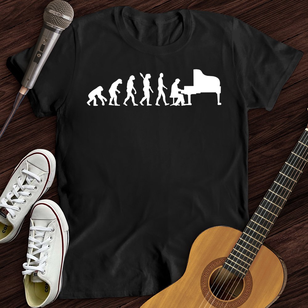 Evolution Of Pianist T-Shirt