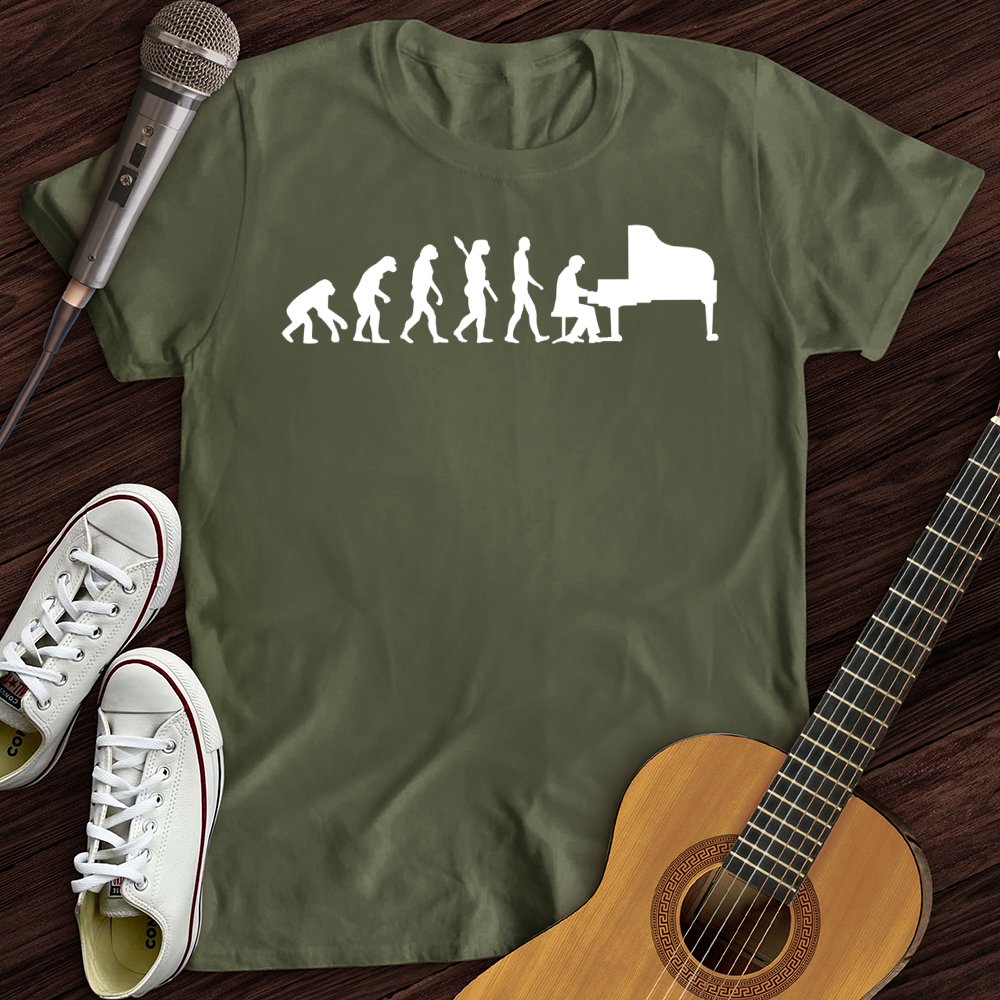 Evolution Of Pianist T-Shirt