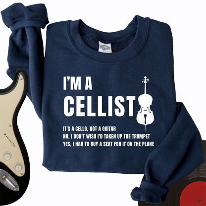 I'm A Cellist Crewneck