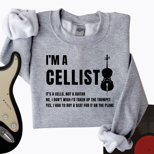 I'm A Cellist Crewneck