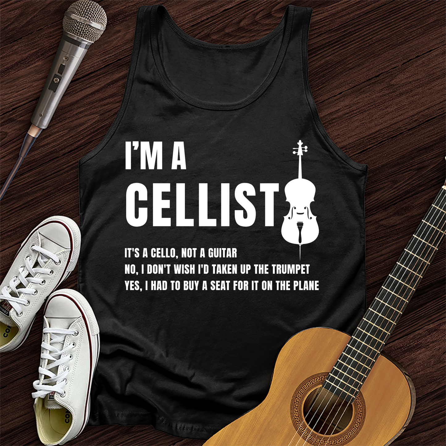 I'm A Cellist Tank Top