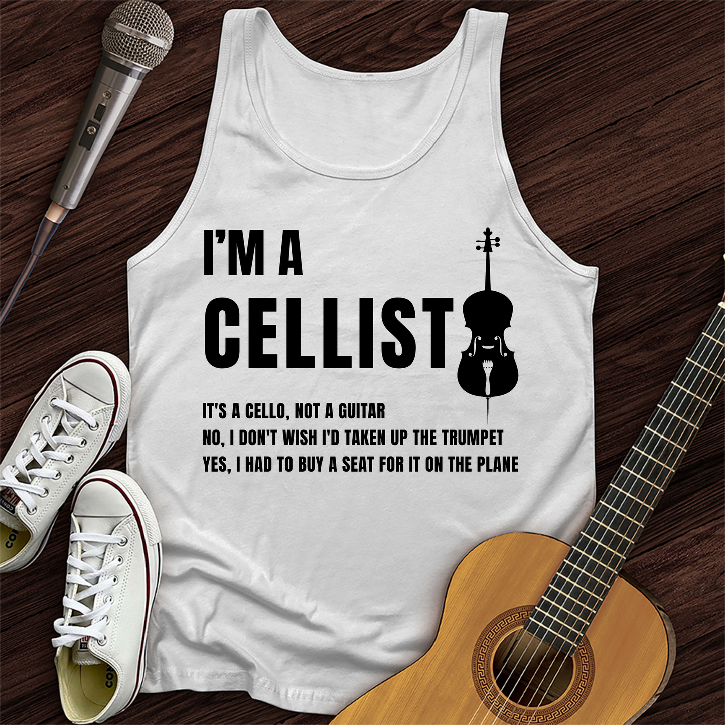 I'm A Cellist Tank Top