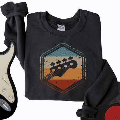 Retro Guitar Crewneck