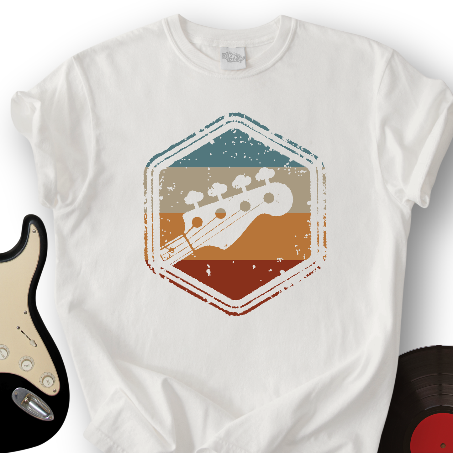 Retro Guitar T-Shirt