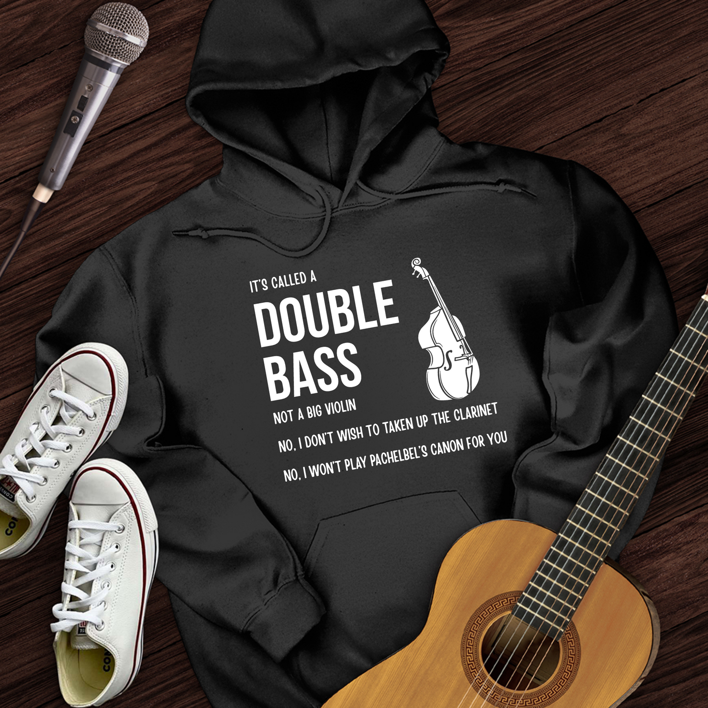 It's A Double Bass Hoodie