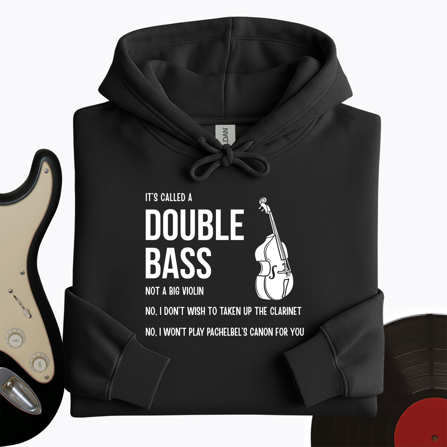 It's A Double Bass Hoodie