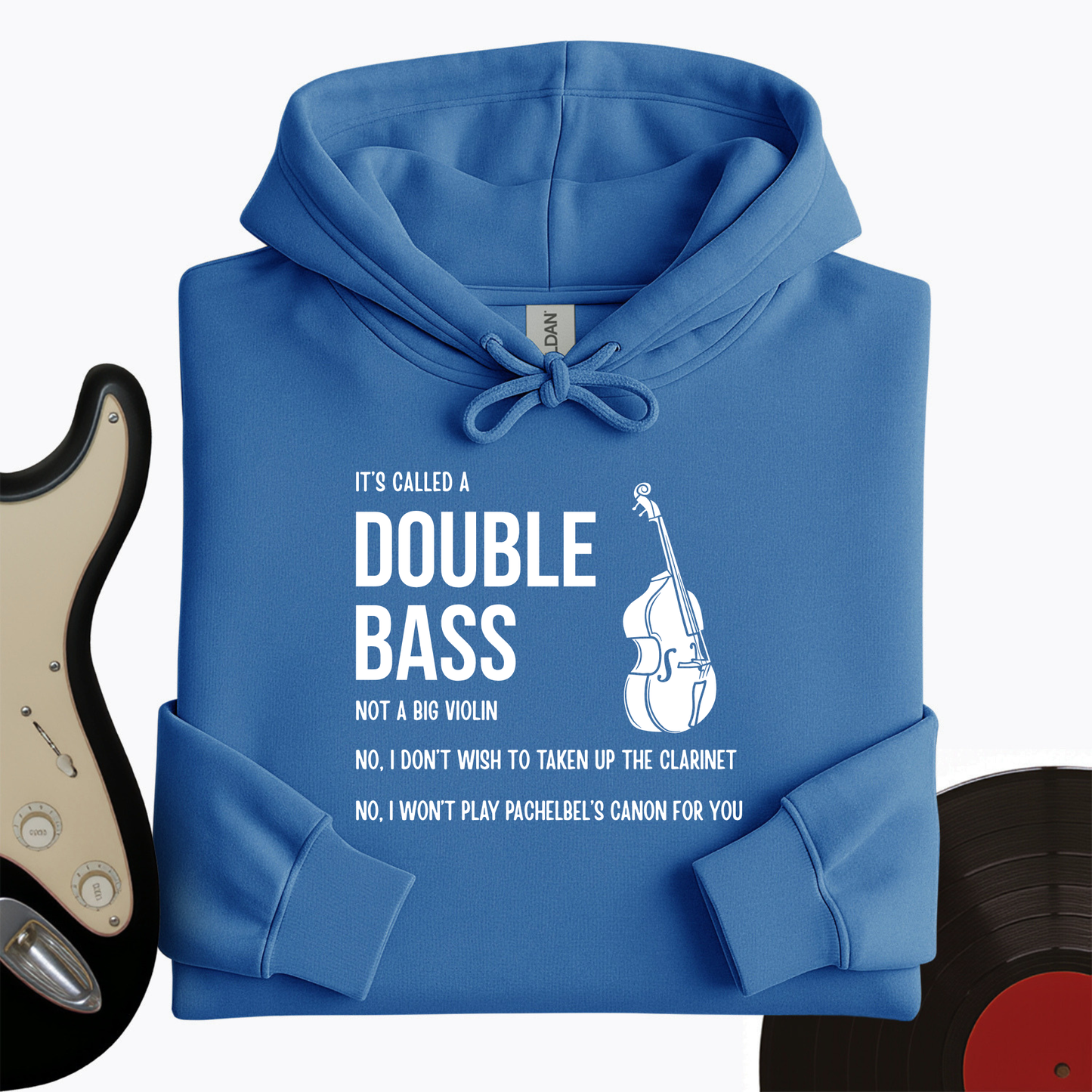 It's A Double Bass Hoodie