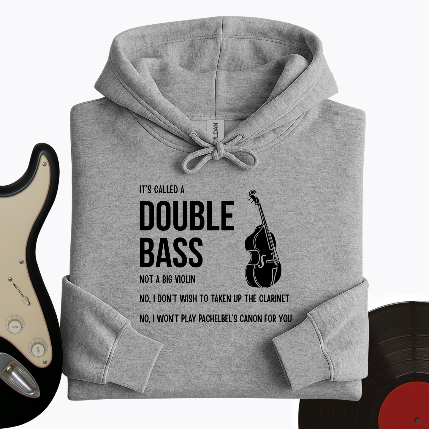 It's A Double Bass Hoodie