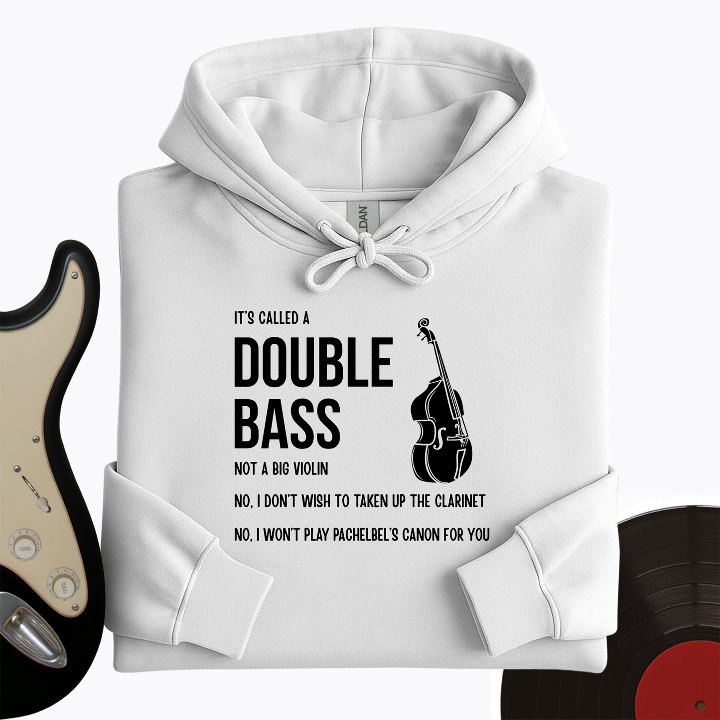 It's A Double Bass Hoodie