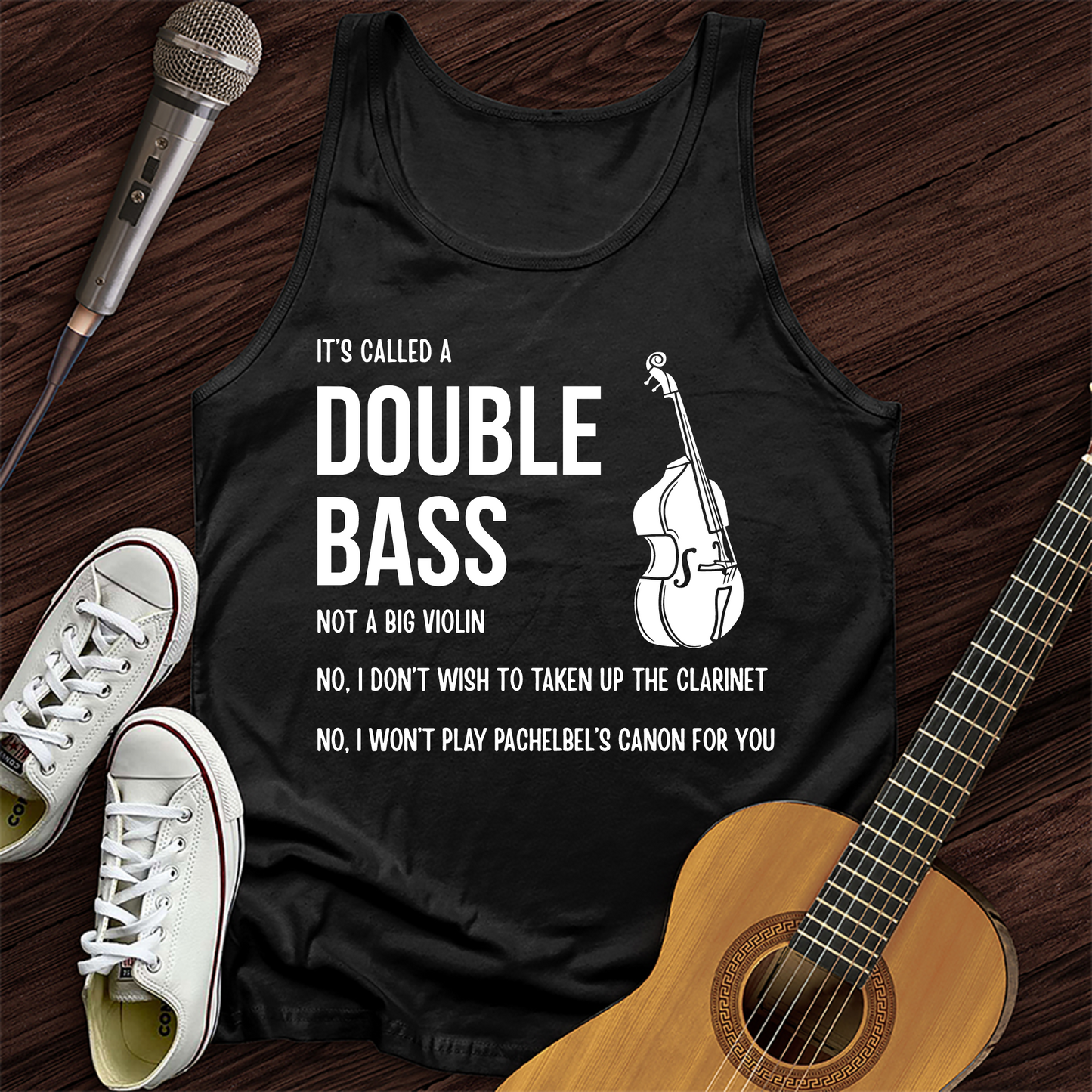 It's A Double Bass Tank Top