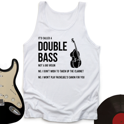 It's A Double Bass Tank Top