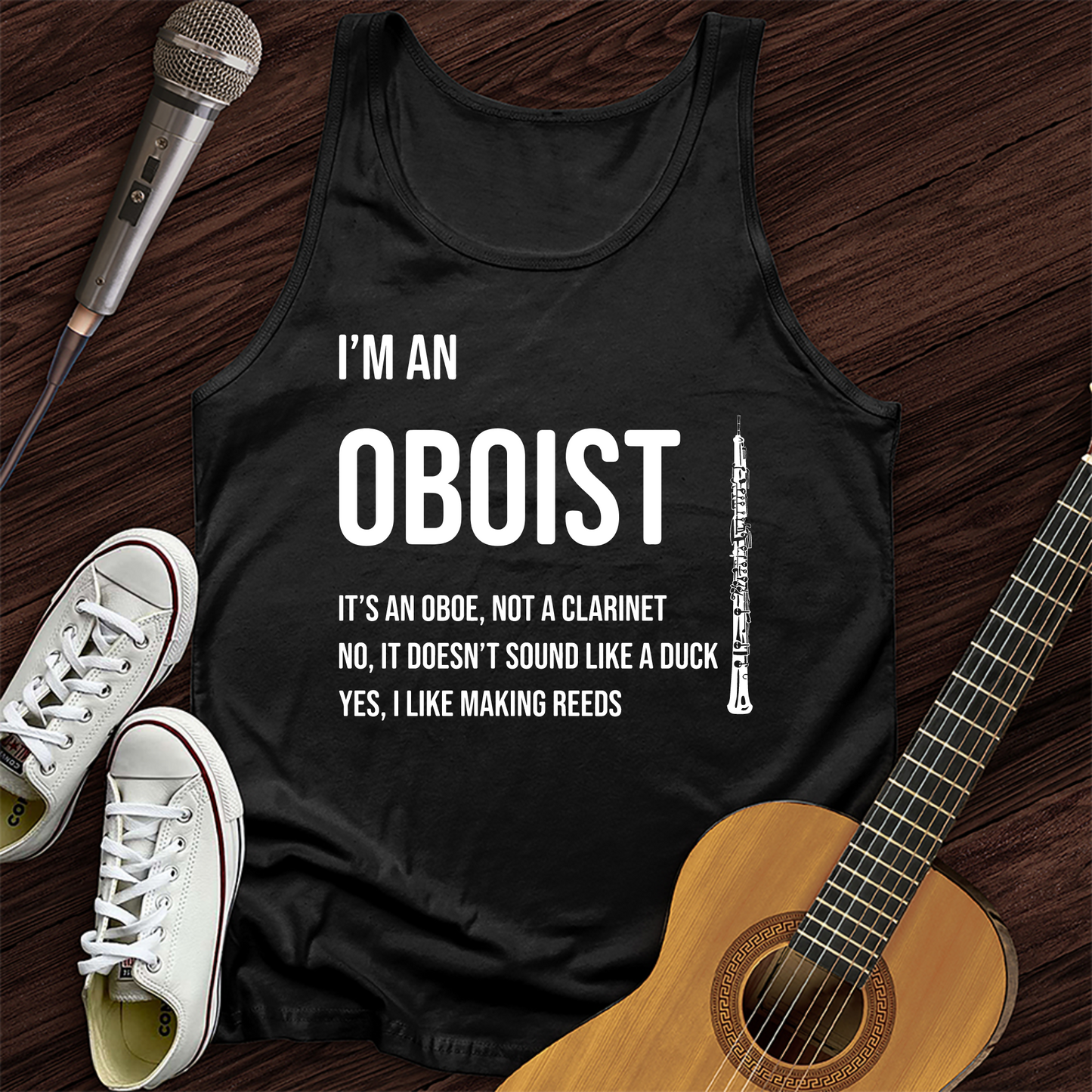 I'm An Oboist Tank Top