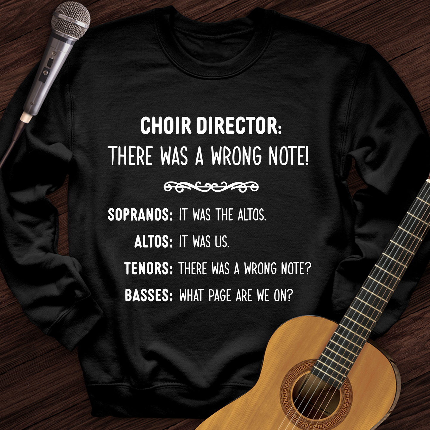 Choir Director Crewneck