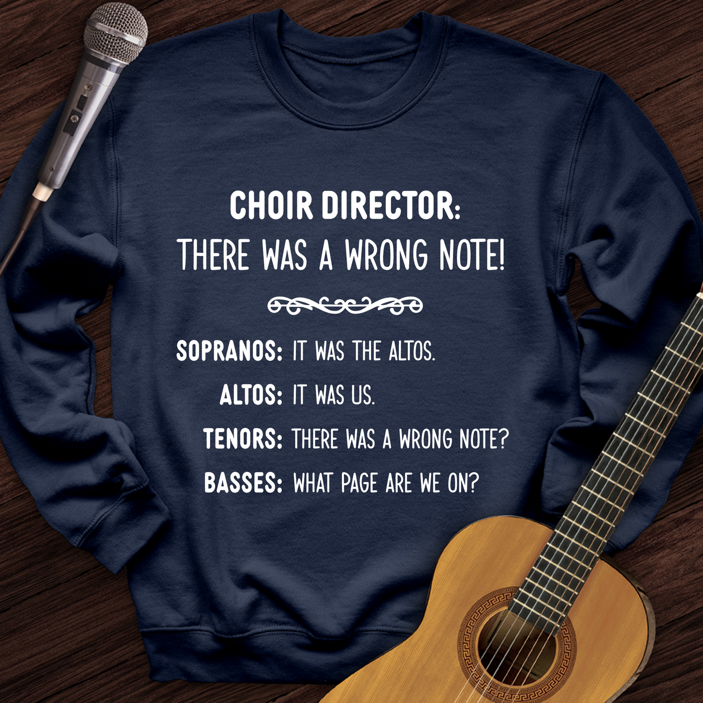 Choir Director Crewneck