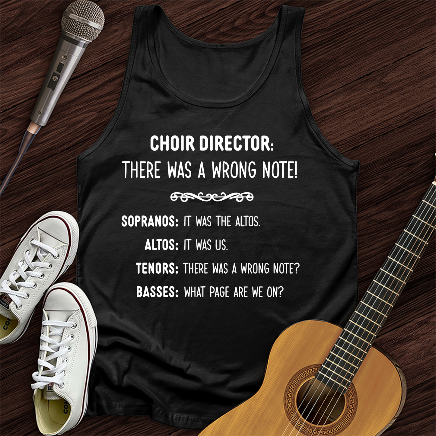 Choir Director Tank Top