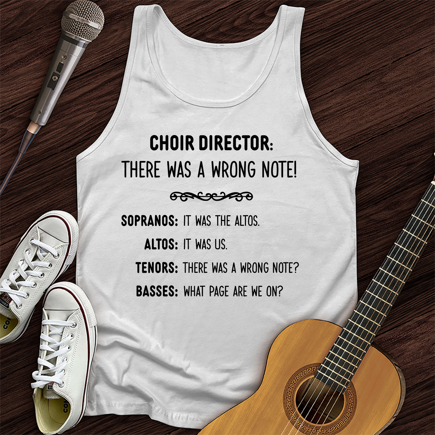 Choir Director Tank Top