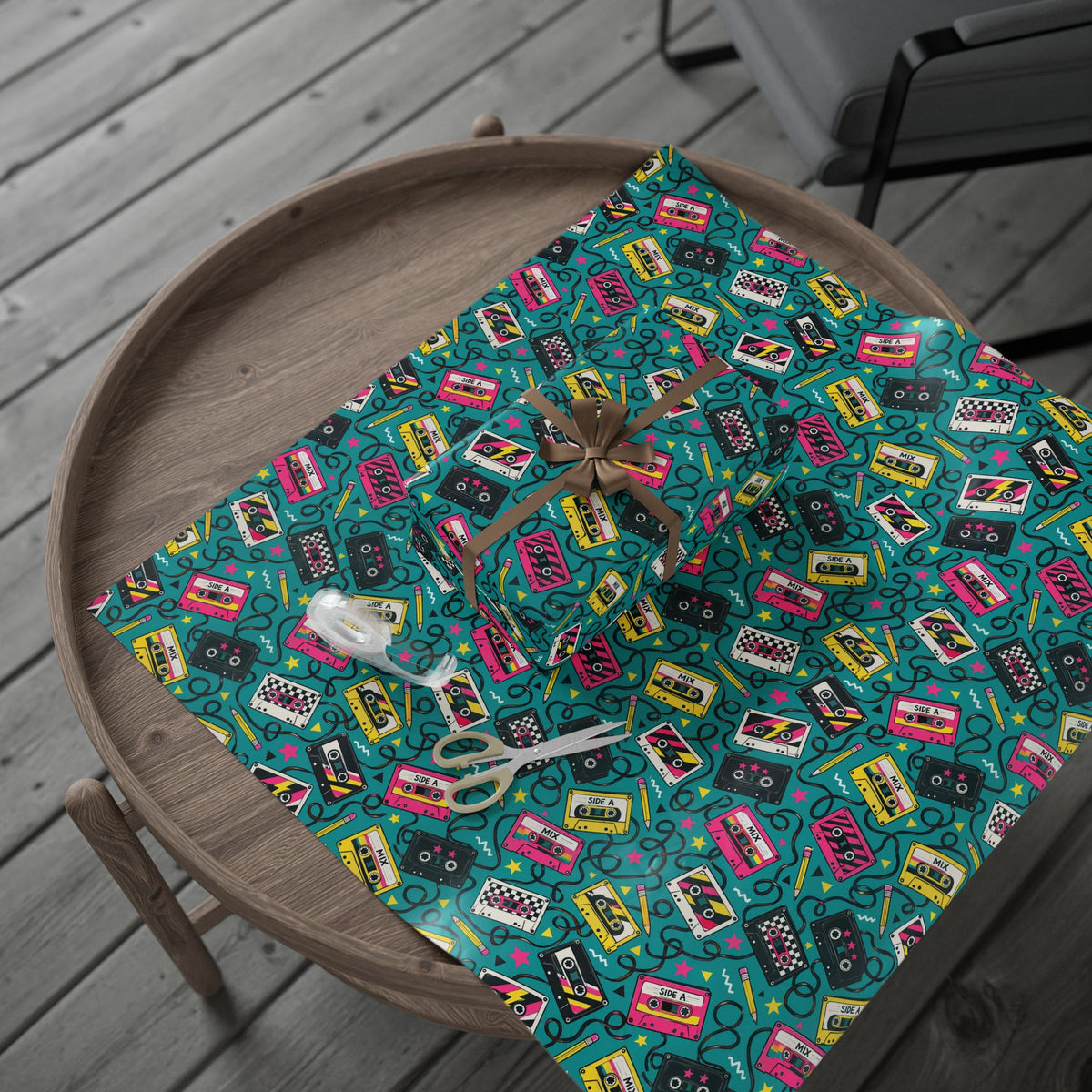 Mixtape Cassette Wrapping Paper