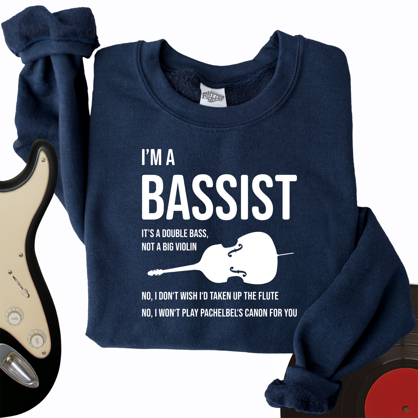 I'm A Bassist Crewneck