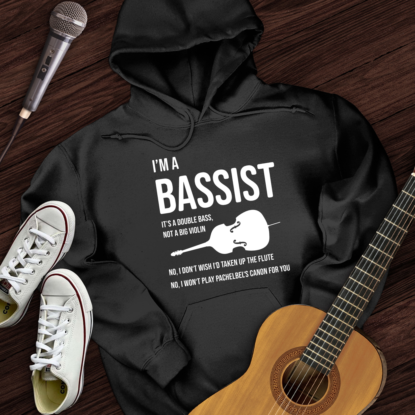 I'm A Bassist Hoodie