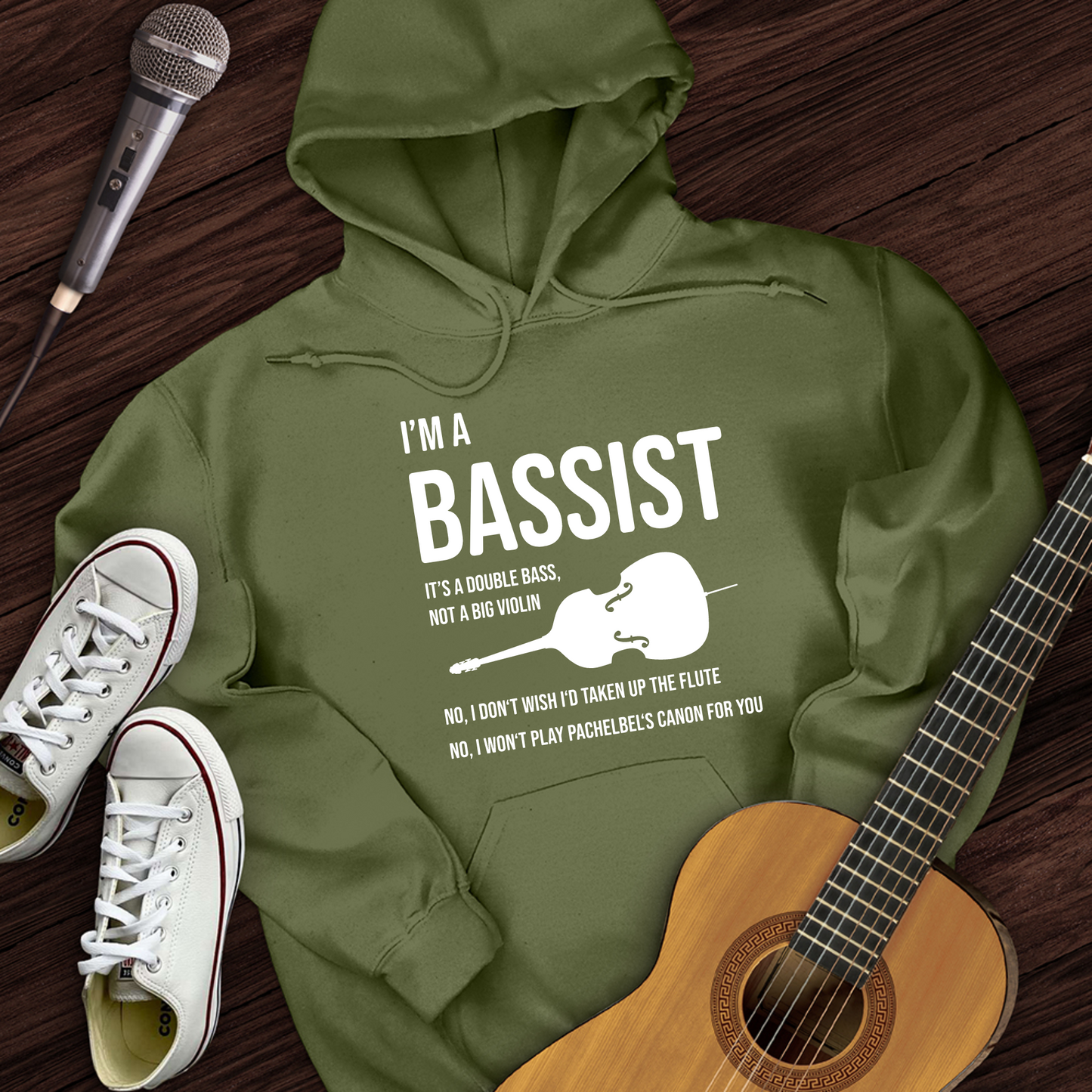 I'm A Bassist Hoodie