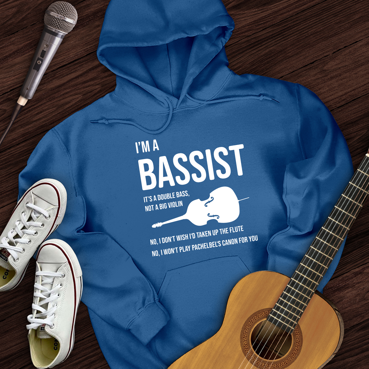 I'm A Bassist Hoodie