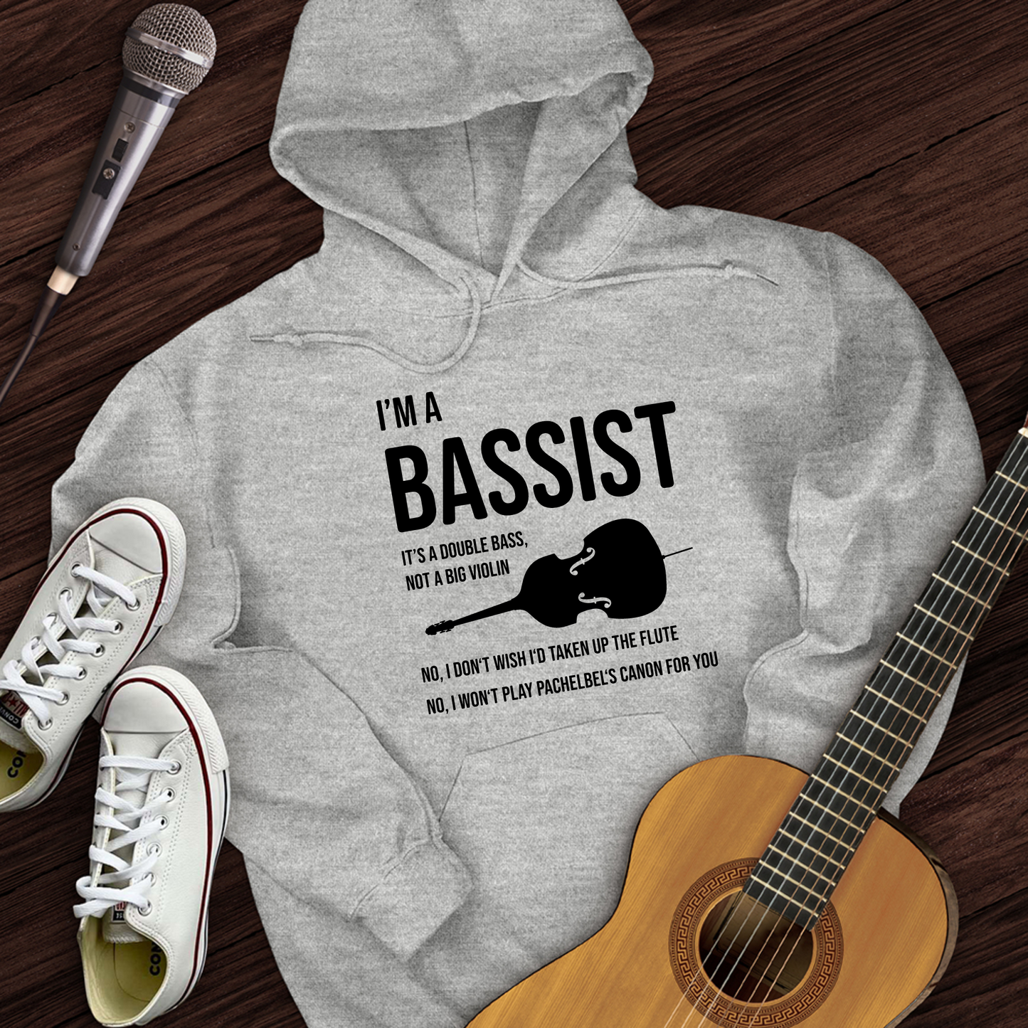 I'm A Bassist Hoodie