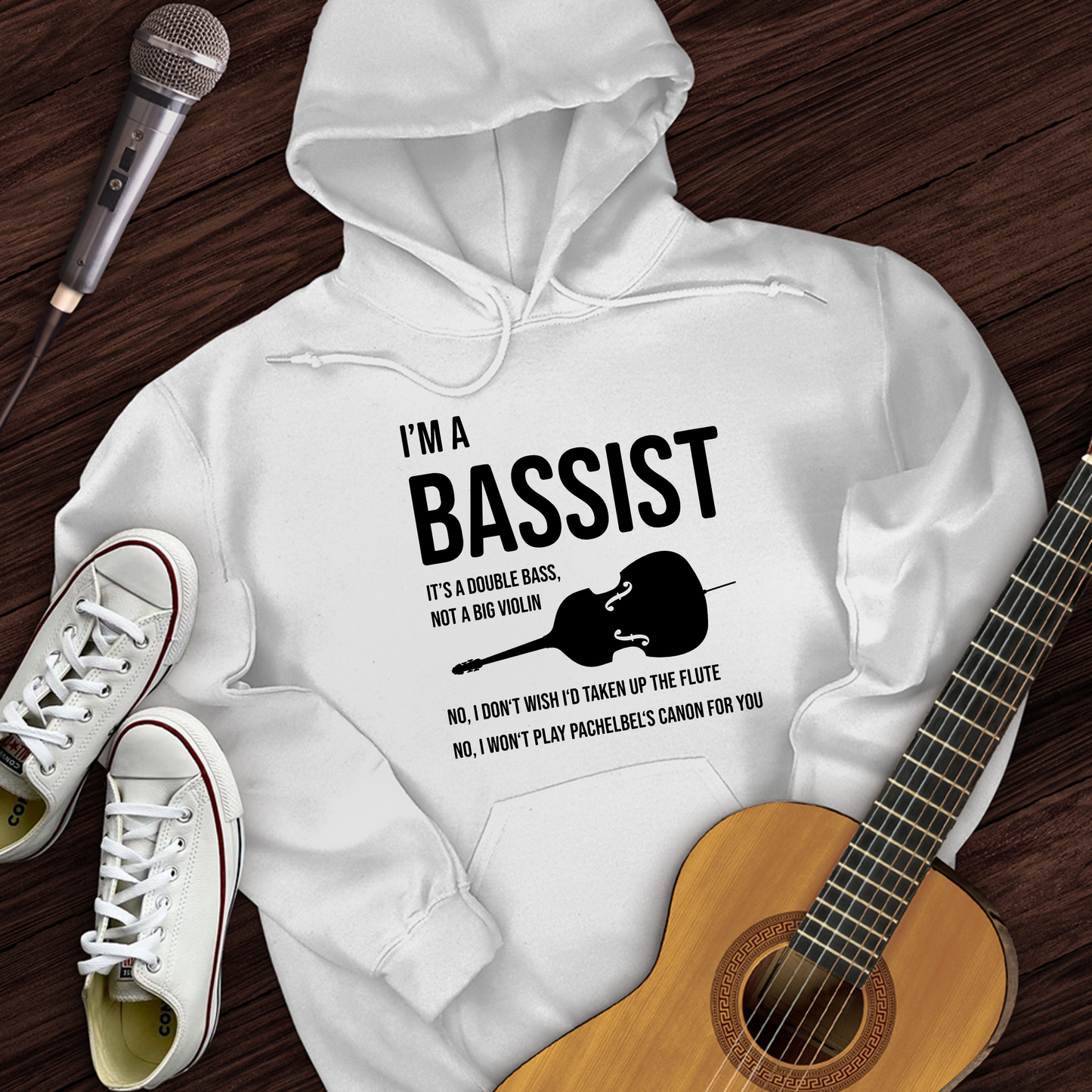 I'm A Bassist Hoodie