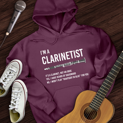 I'm A Clarinetist Hoodie