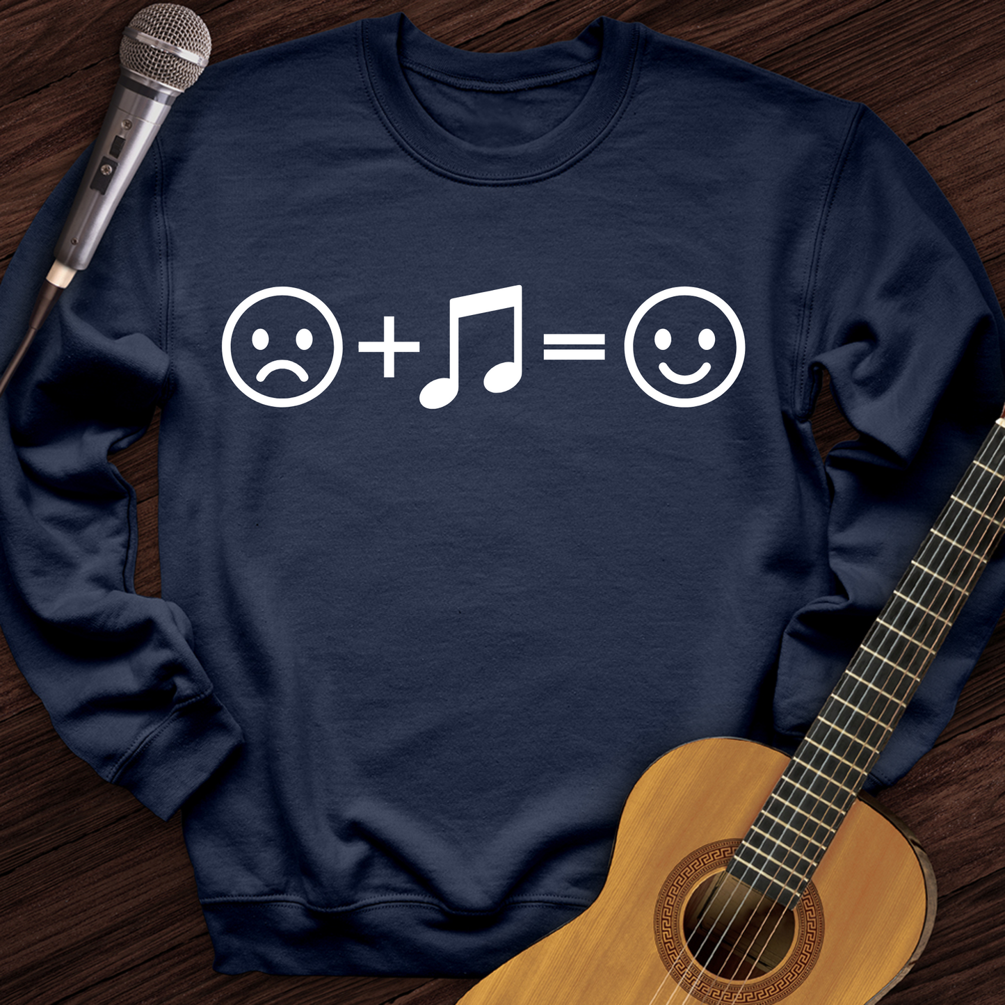 Music Makes Me Happy Crewneck