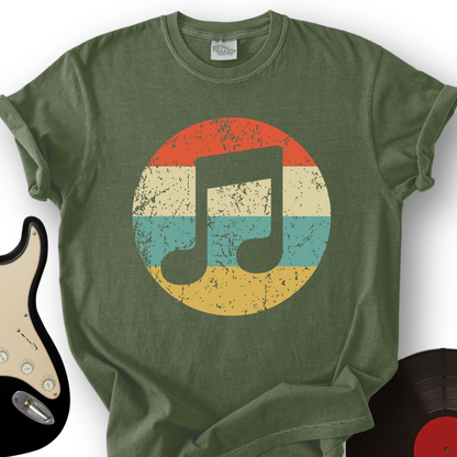 Retro Music Note T-Shirt