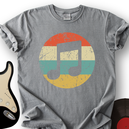 Retro Music Note T-Shirt