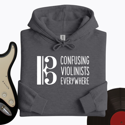 Confusing Violinists Hoodie