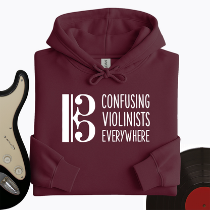 Confusing Violinists Hoodie
