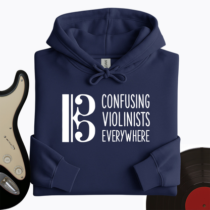 Confusing Violinists Hoodie