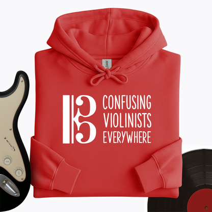 Confusing Violinists Hoodie