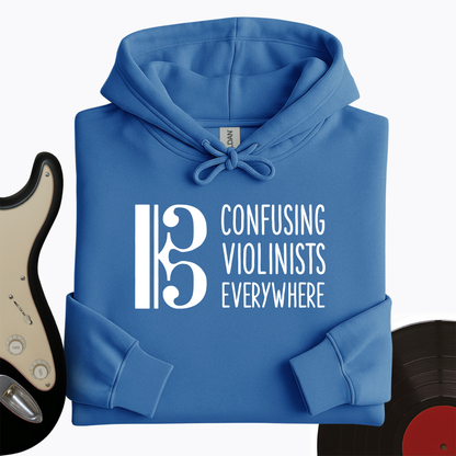 Confusing Violinists Hoodie