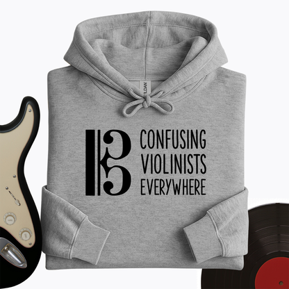 Confusing Violinists Hoodie